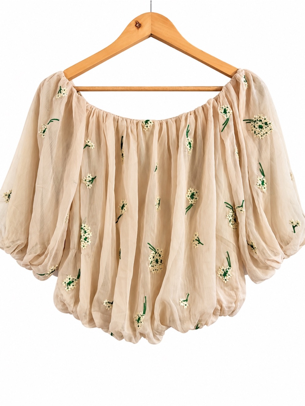 Floral Off-Shoulder Blouse
